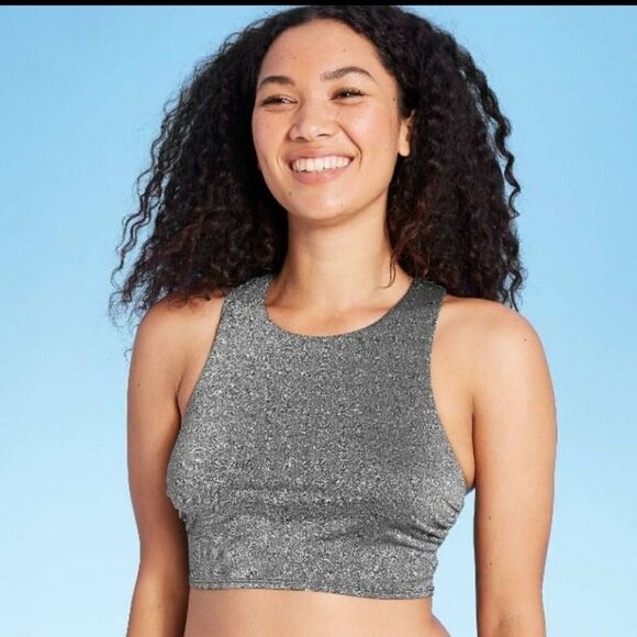 NWT Xhilaration Junior's Swim Top Medium - Picture 1 of 4